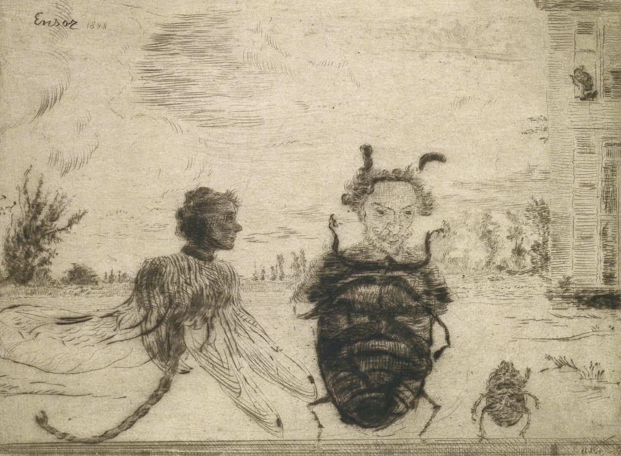 Zvláštní hmyz od James Ensor