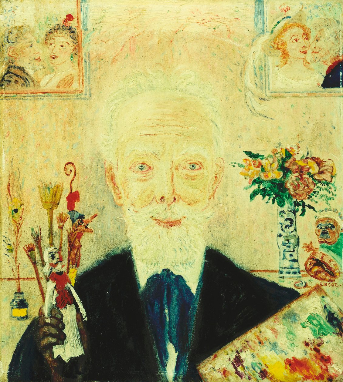 Autoportrét; Autoportrét od James Ensor