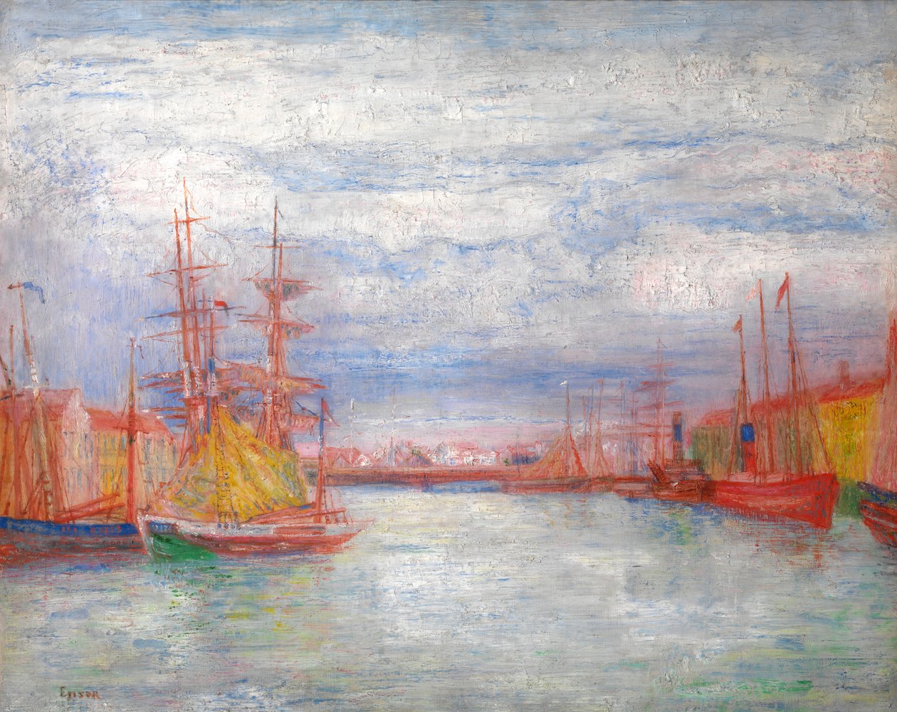 Šalupy od James Ensor