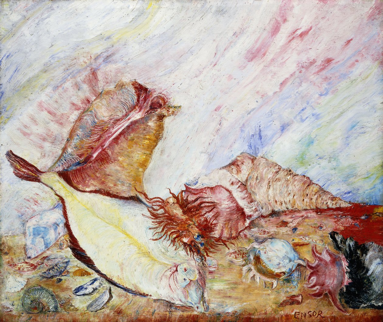 Stálý život; Stilleben od James Ensor