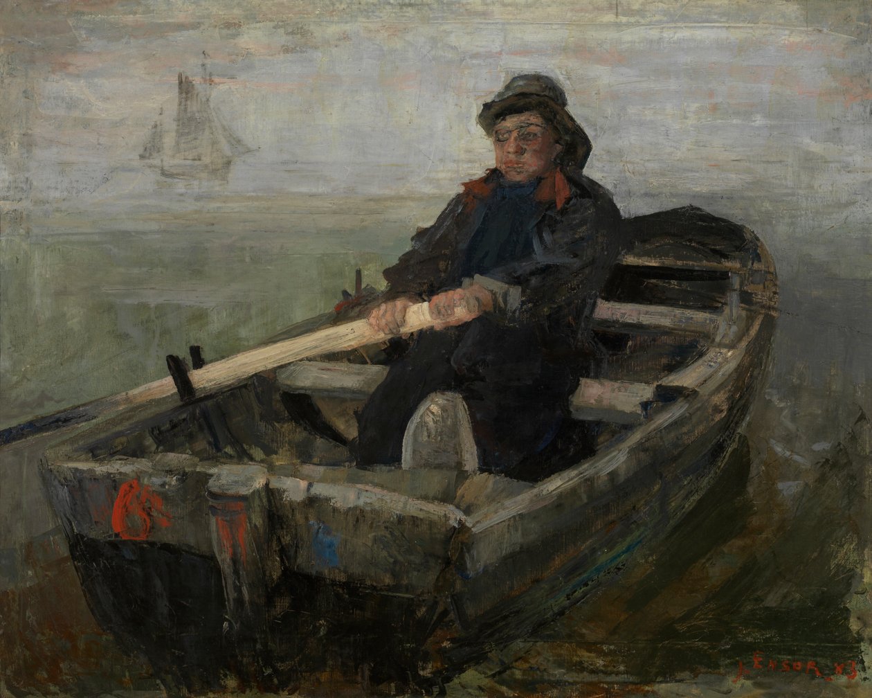 Veslař od James Ensor