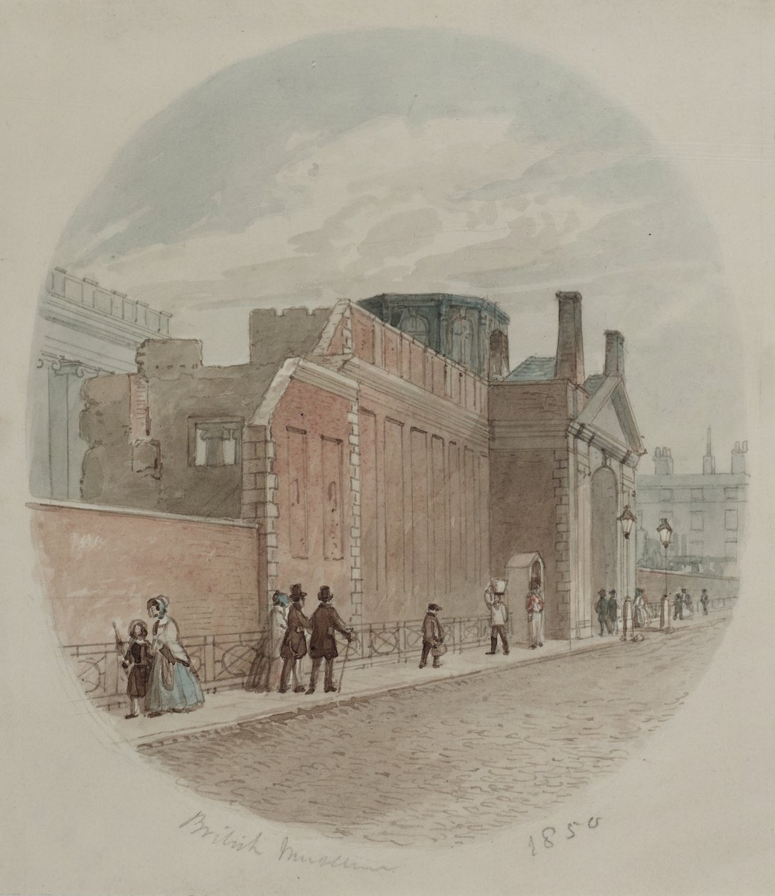 Britské muzeum, 1850 od James Findlay