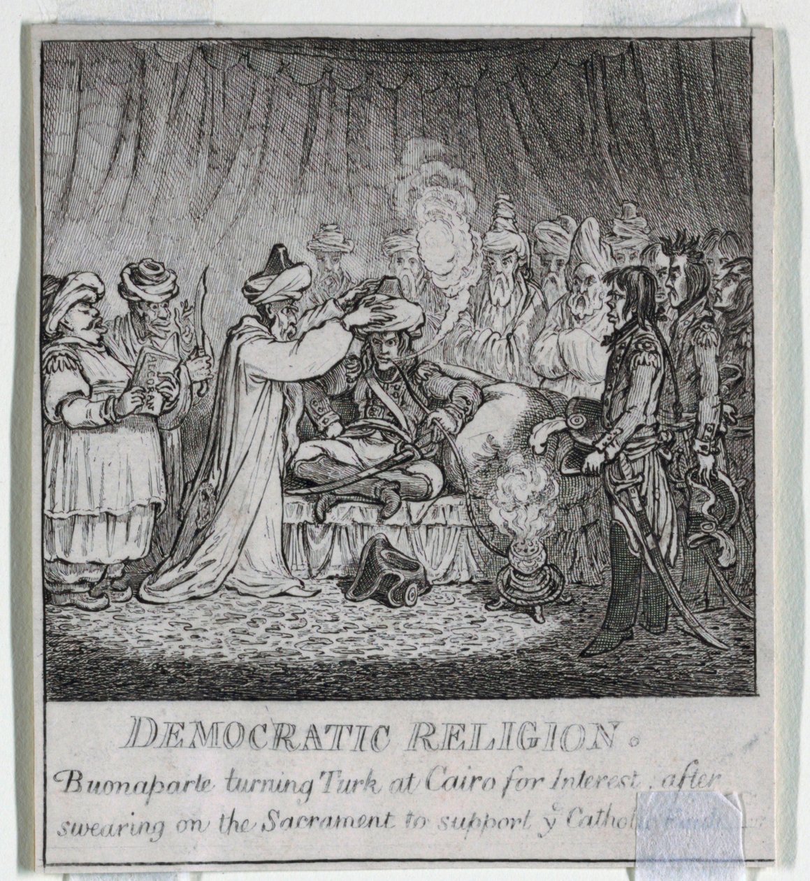 „Demokracie, aneb skica o od James Gillray