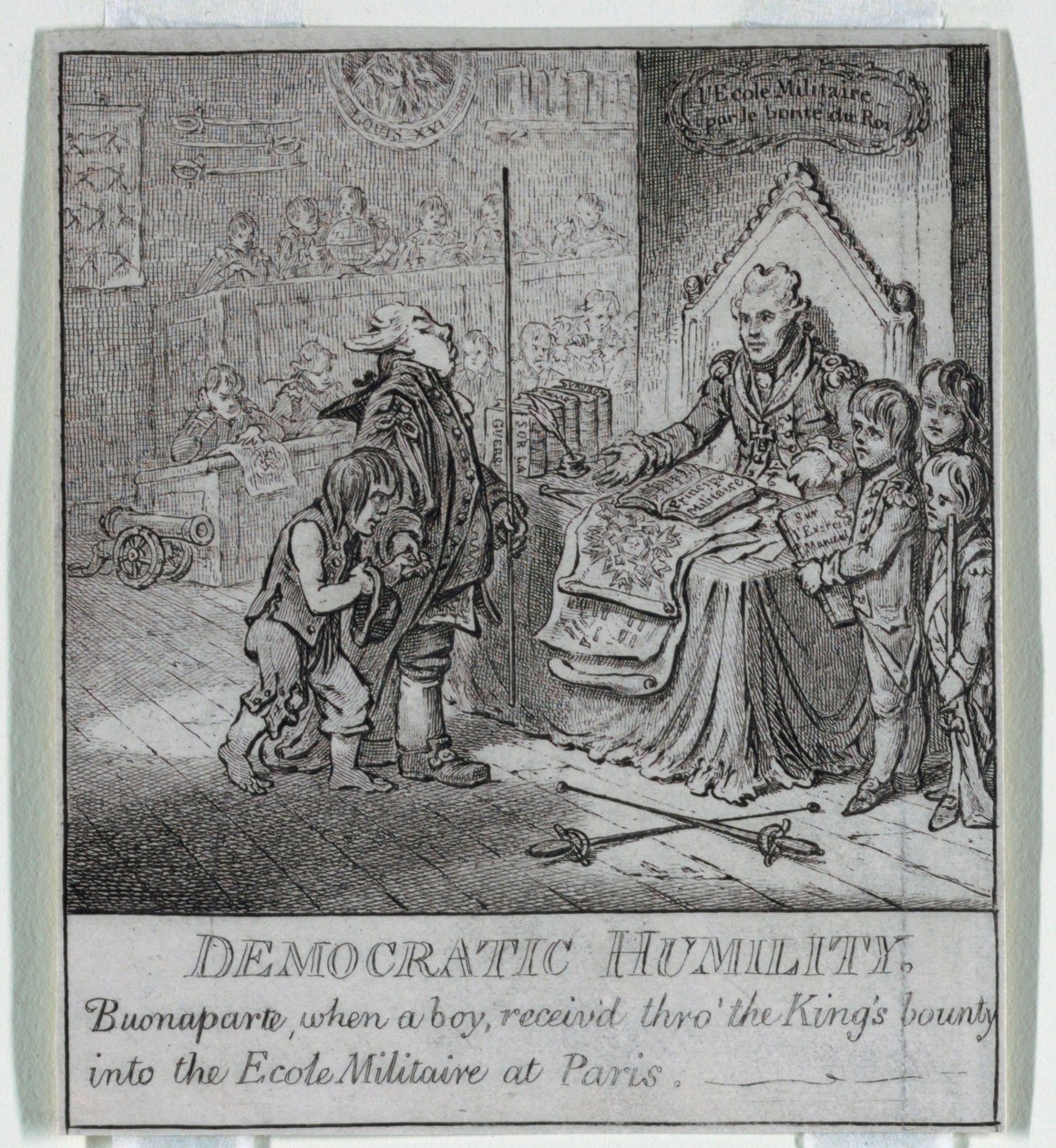 „Demokracie, aneb skica o od James Gillray