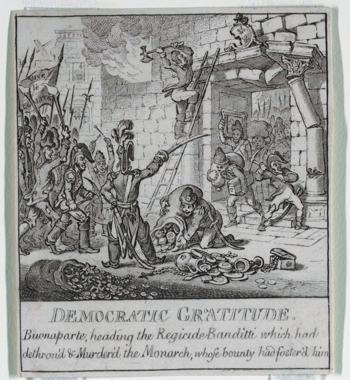 „Demokracie, aneb skica o od James Gillray