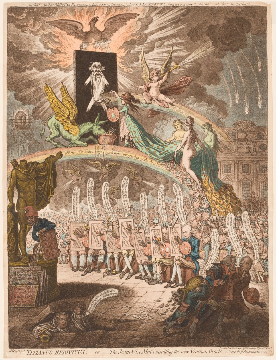 Titian Recycled od James Gillray