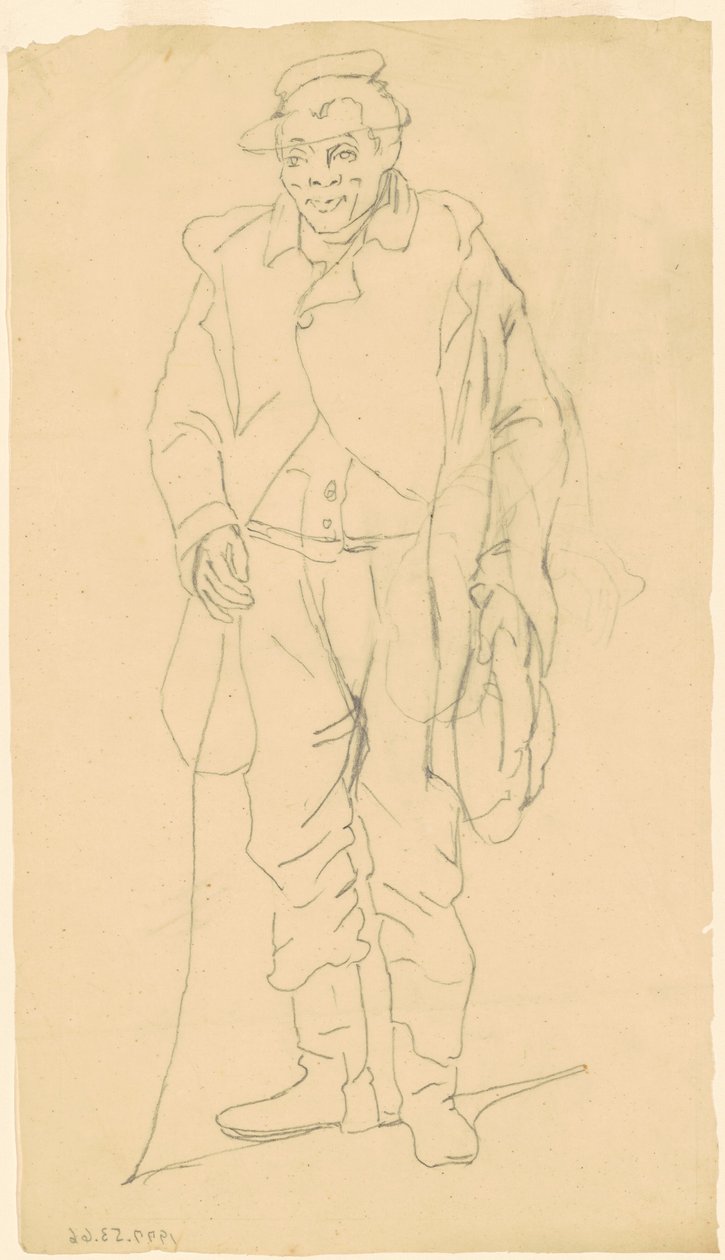 Afroamerická postava od James Goodwyn Clonney