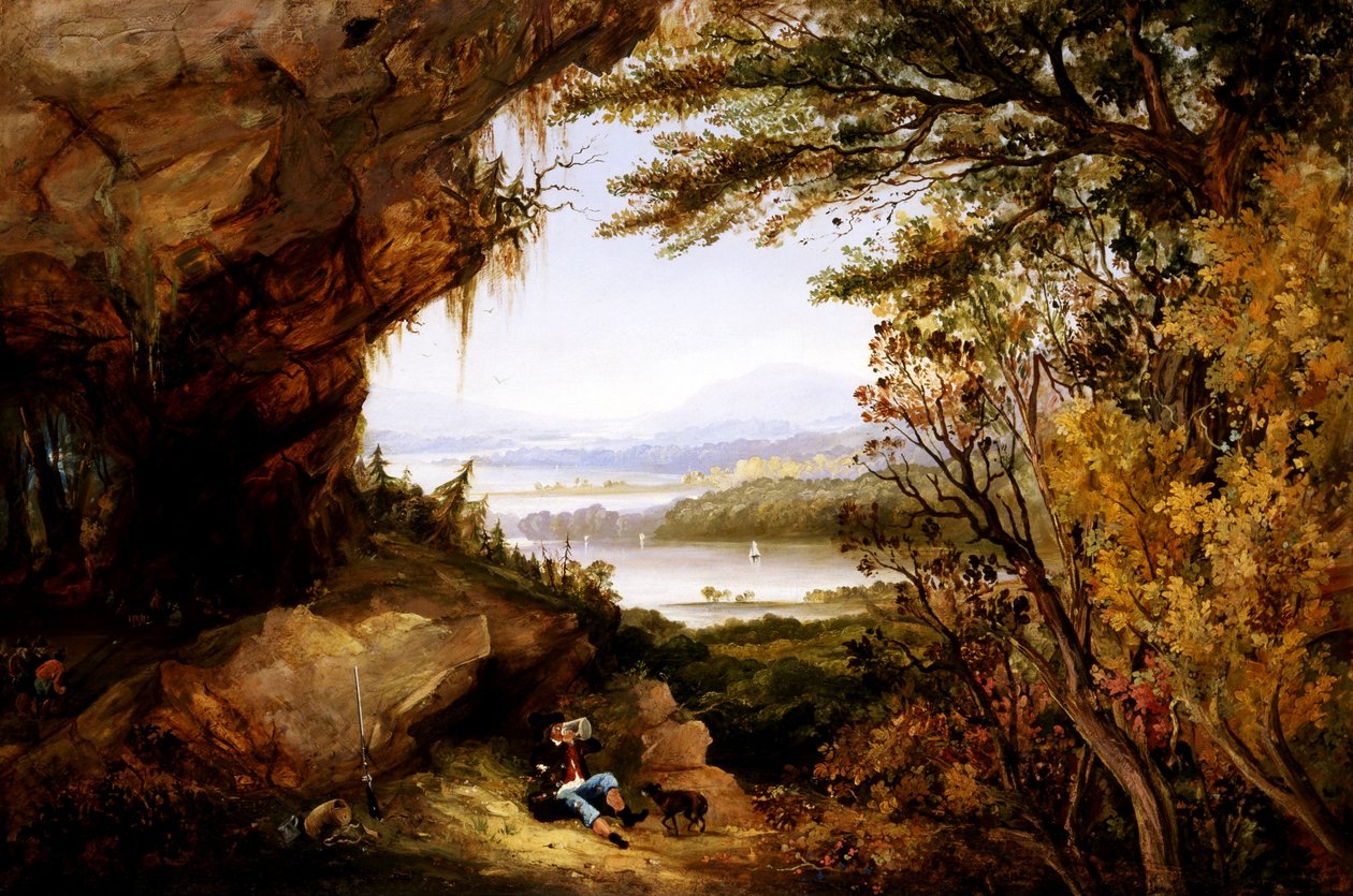 Scéna na Hudsonu (Rip Van Winkle) od James Hamilton