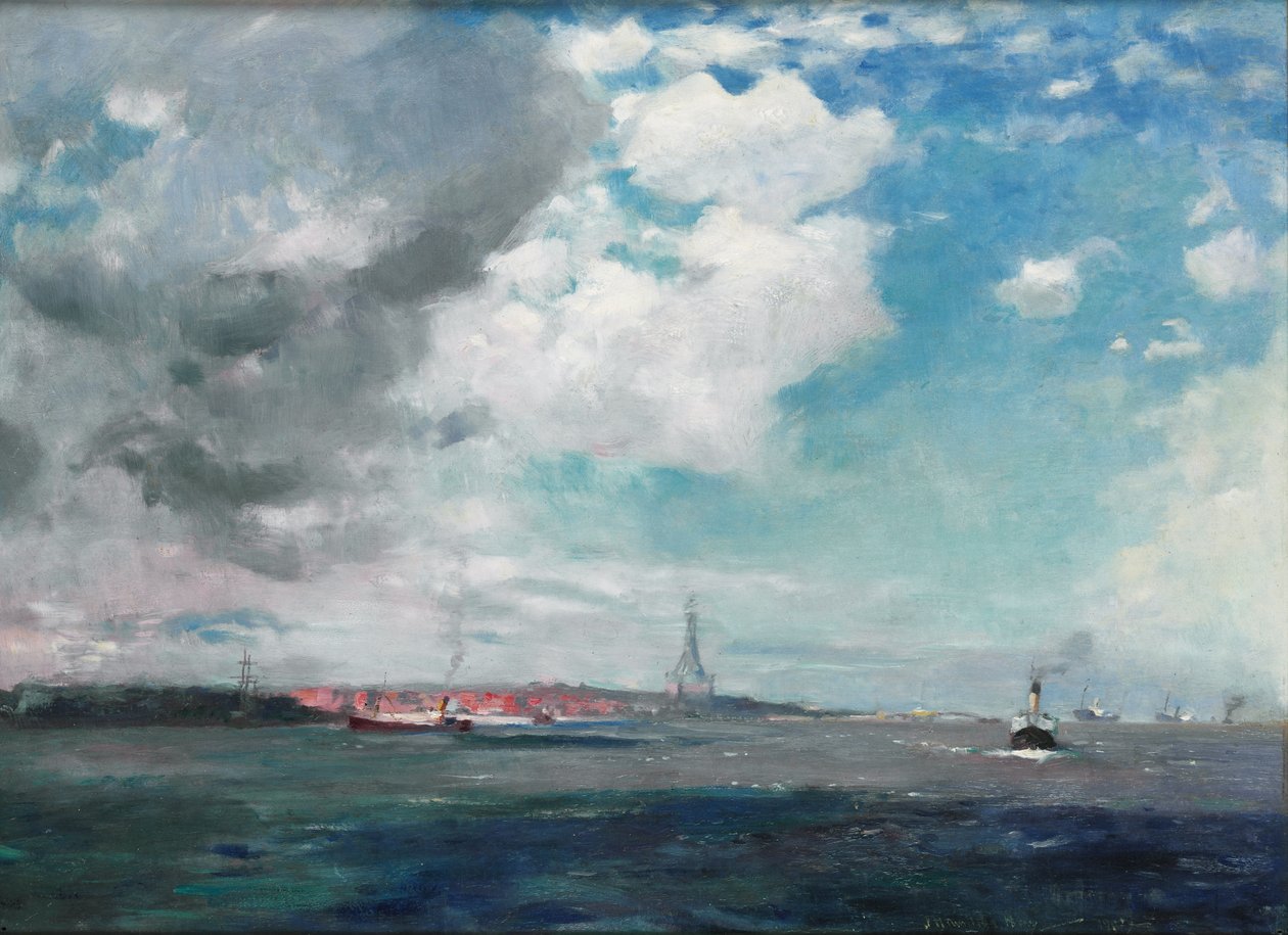 New Brighton z Mersey, 1907 od James Hamilton Hay