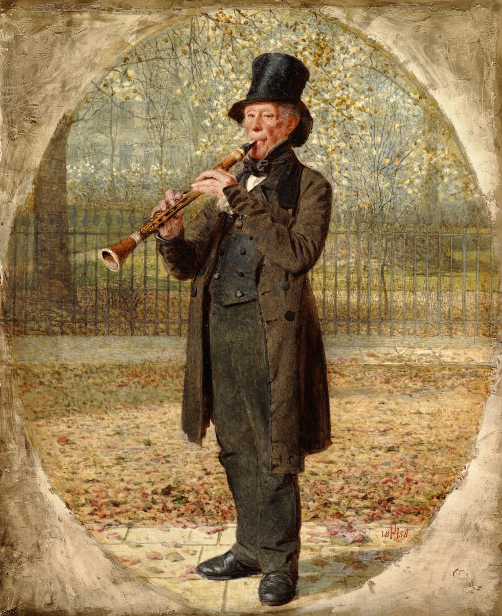 The Wandering Minstrel, 1858 od James Hayllar