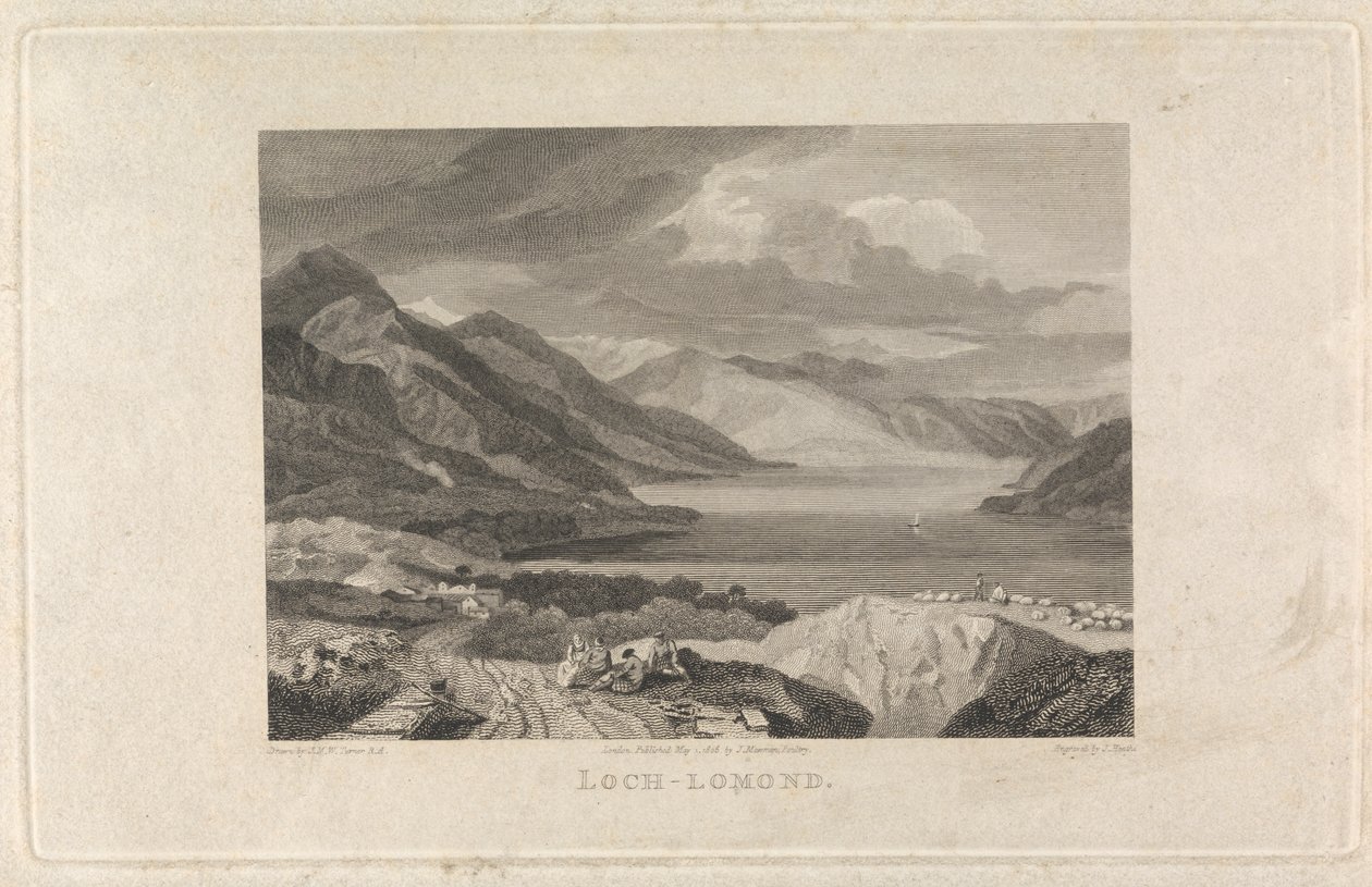 jezero Loch Lomond od James Heath
