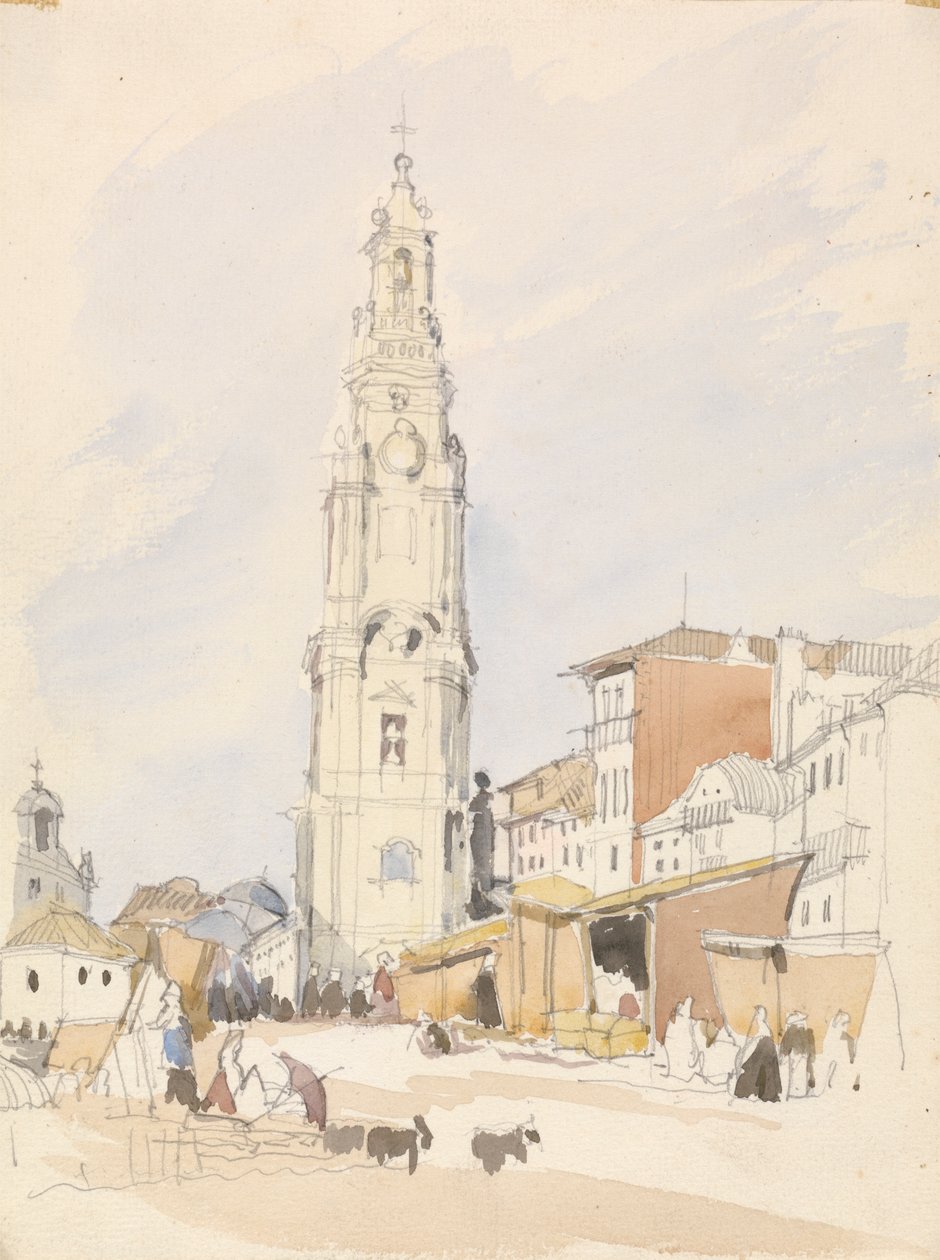 Věž duchovenstva, Porto od James Holland