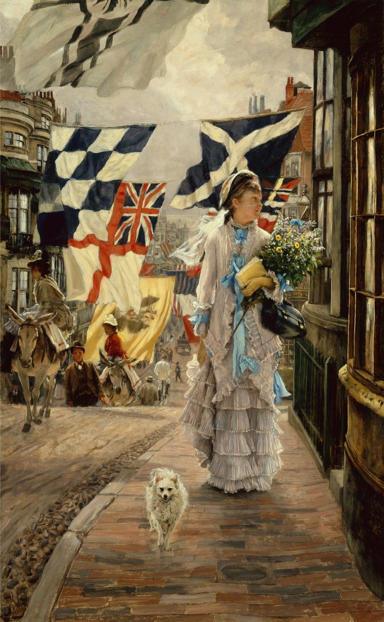 Slavnostní den v Brightonu od James Jacques Joseph Tissot