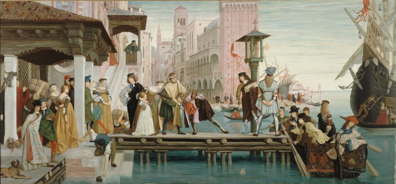 Odchod marnotratného syna od James Jacques Joseph Tissot