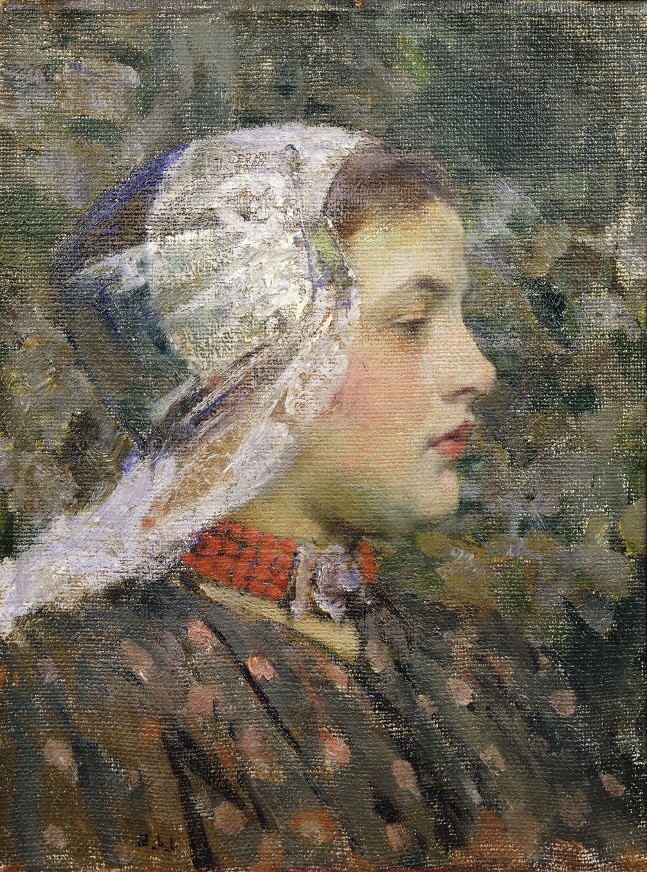 Portrét kotěte, od James Jebusa Shannon