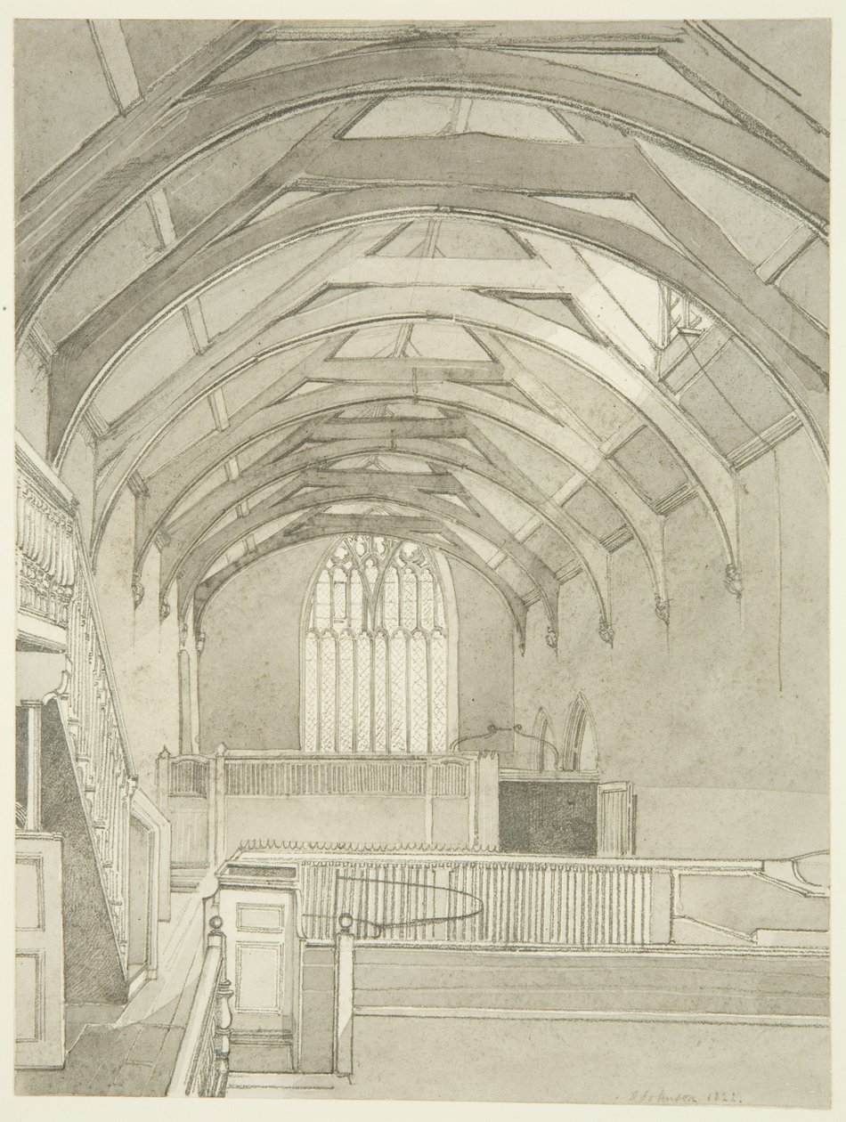 Interiér Guildhall od James Johnson