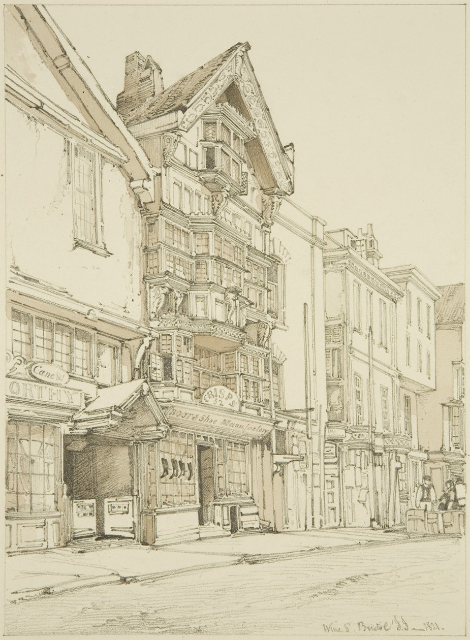 Starý dům, 52 Wine Street od James Johnson