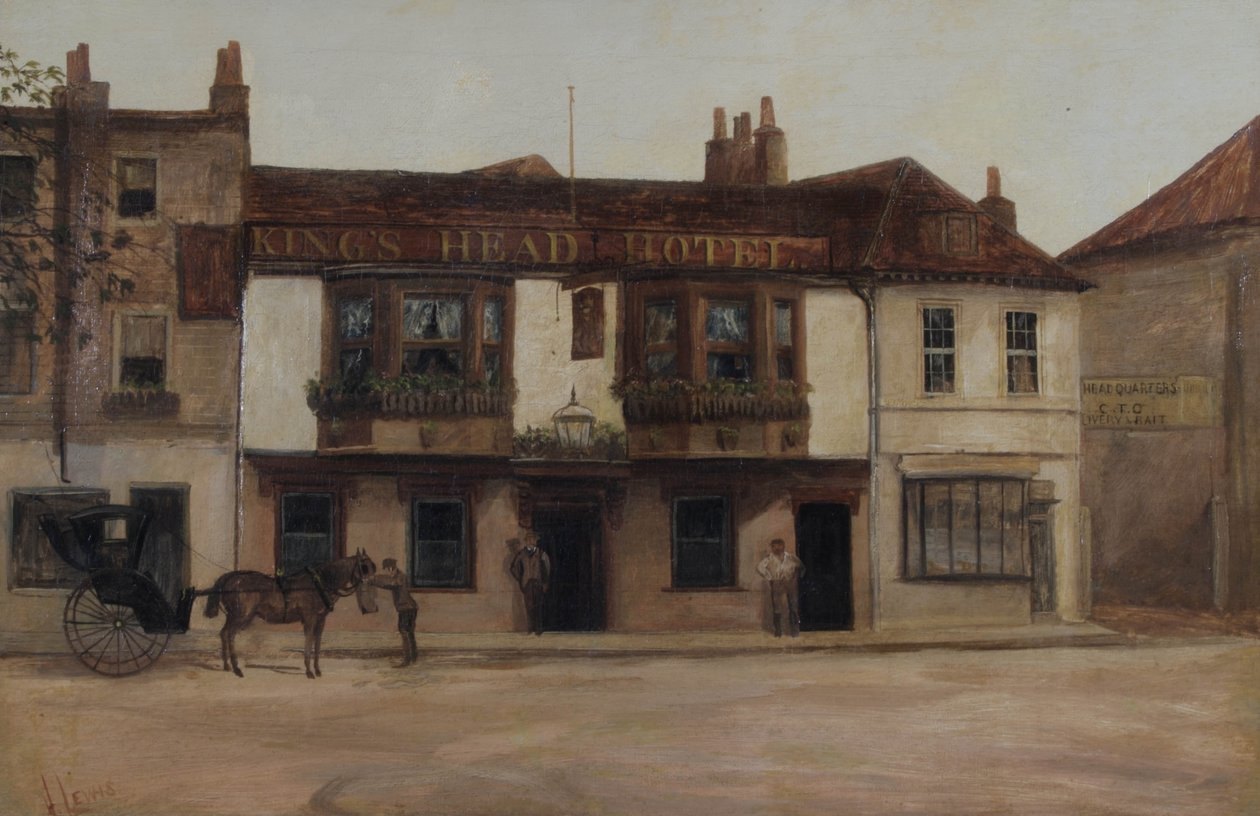 Kings Head Hotel, Richmond od James Lewis