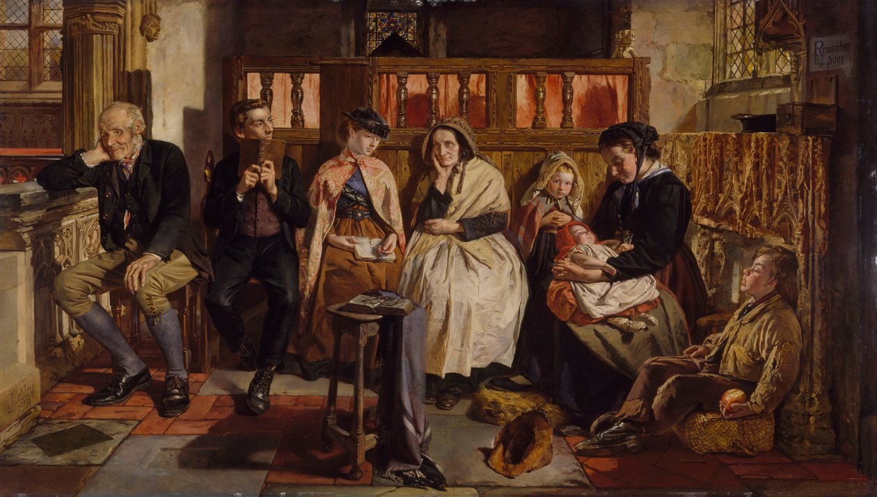 Volné místo, 1869 od James Lobley
