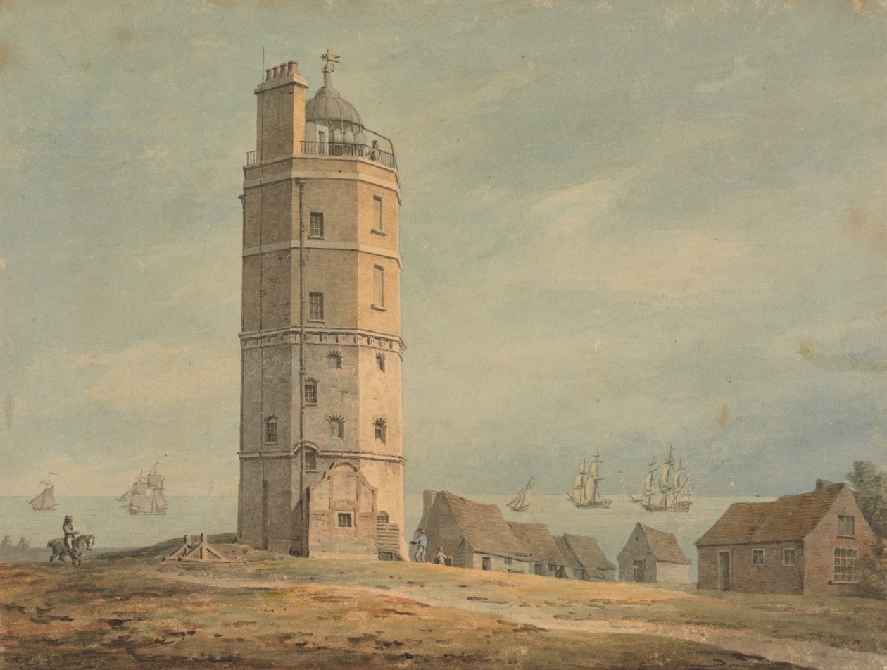 The North Foreland Lighthouse, Kent od James Malton