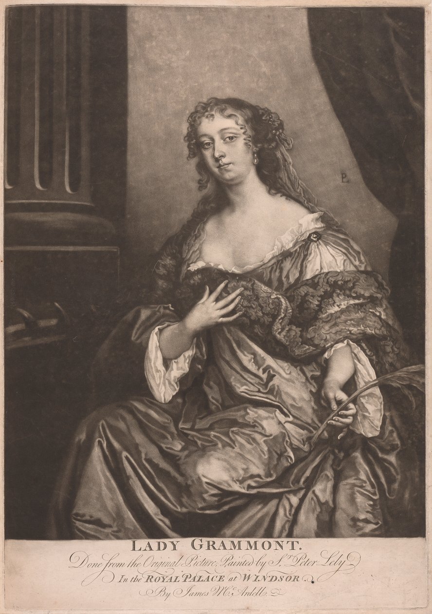 Lady Grammont od James McArdell