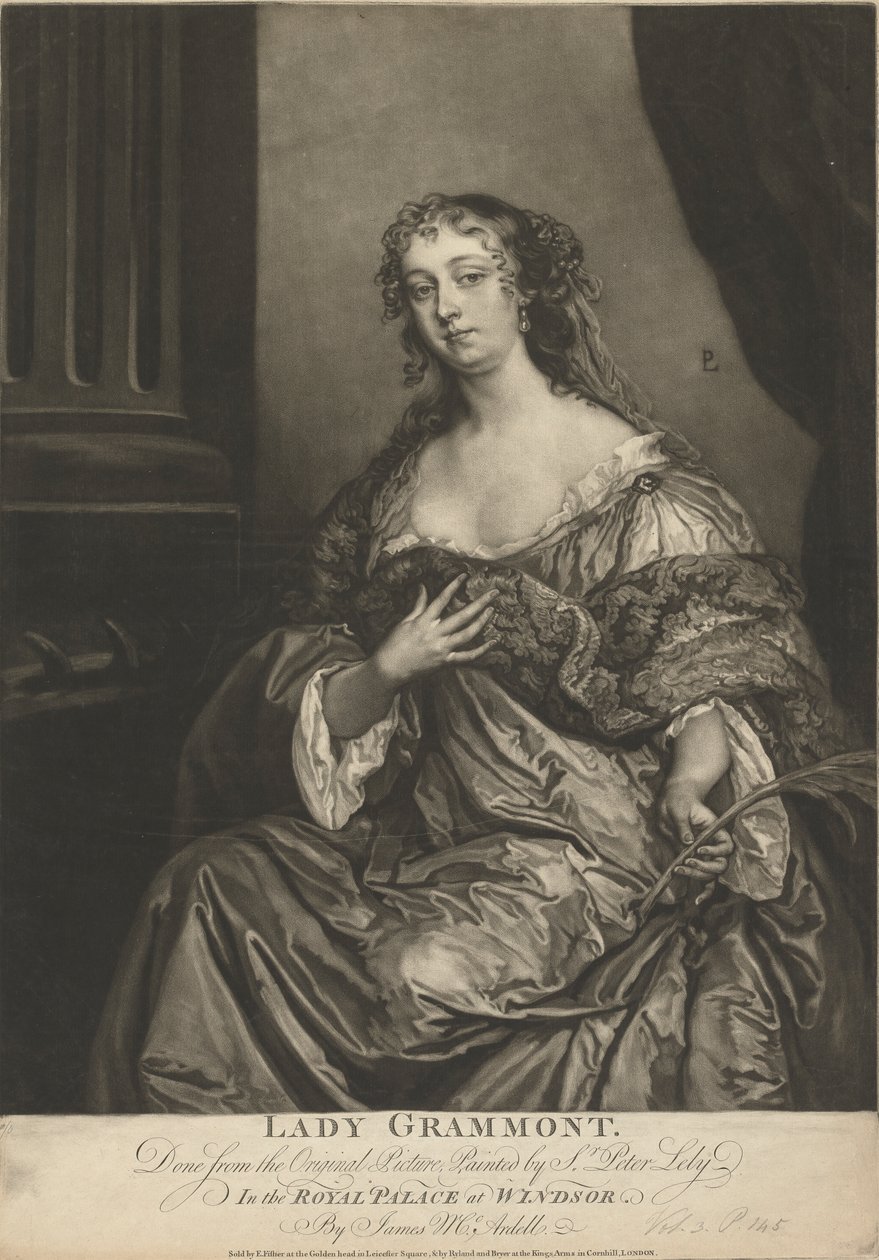 Lady Grammontová od James McArdell