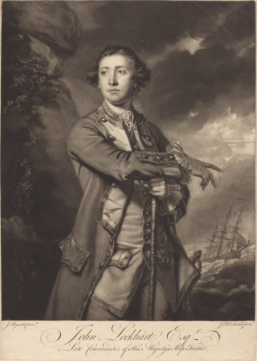 James Lockhart od James McArdell after Sir Joshua Reynolds