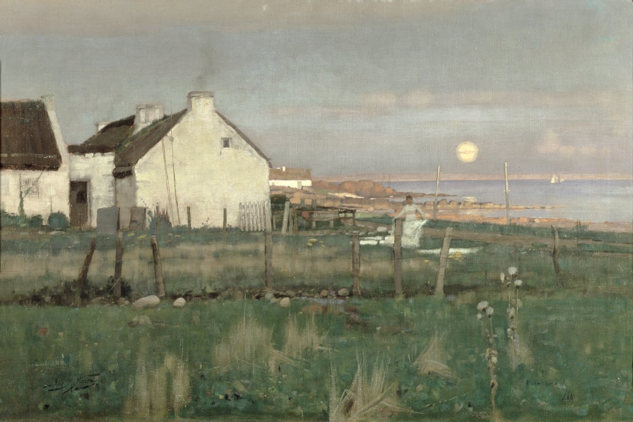 Auchenhew, Arran, 1886 od James McLachlan Nairn