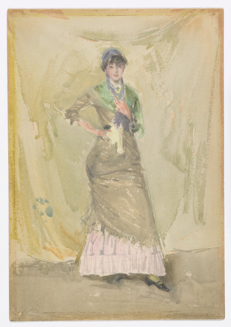 Poznámka v zelené barvě od James Abbott McNeill Whistler