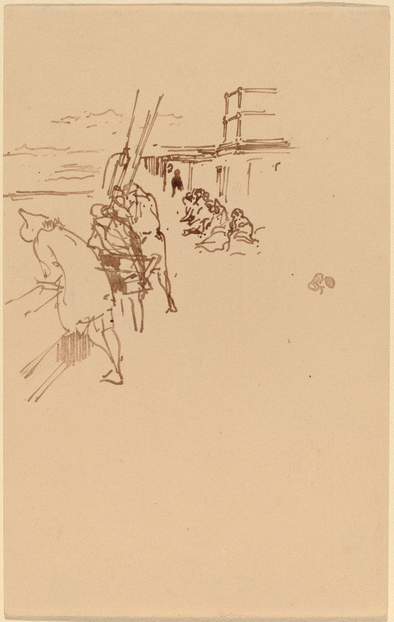 V moři od James Abbott McNeill Whistler