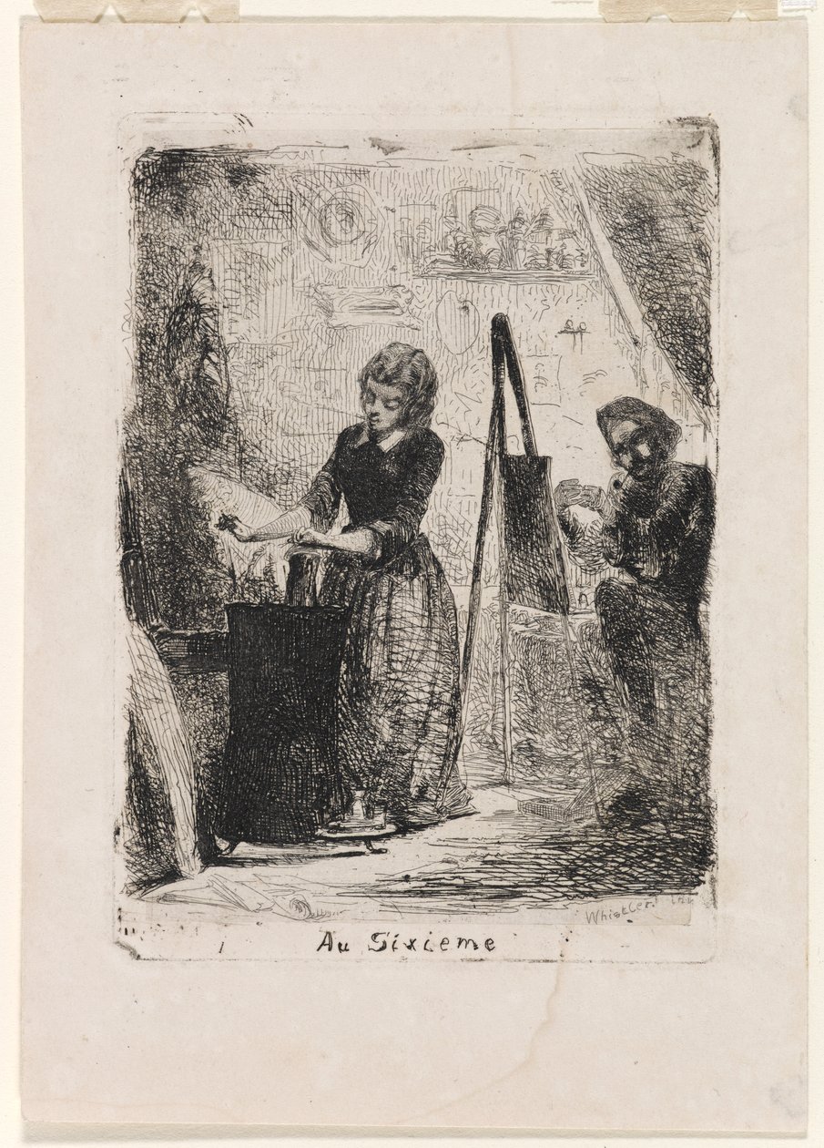 V Šestém od James Abbott McNeill Whistler
