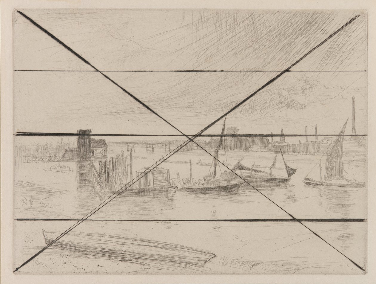 Battersea Dawn (Cadogan Pier) od James Abbott McNeill Whistler