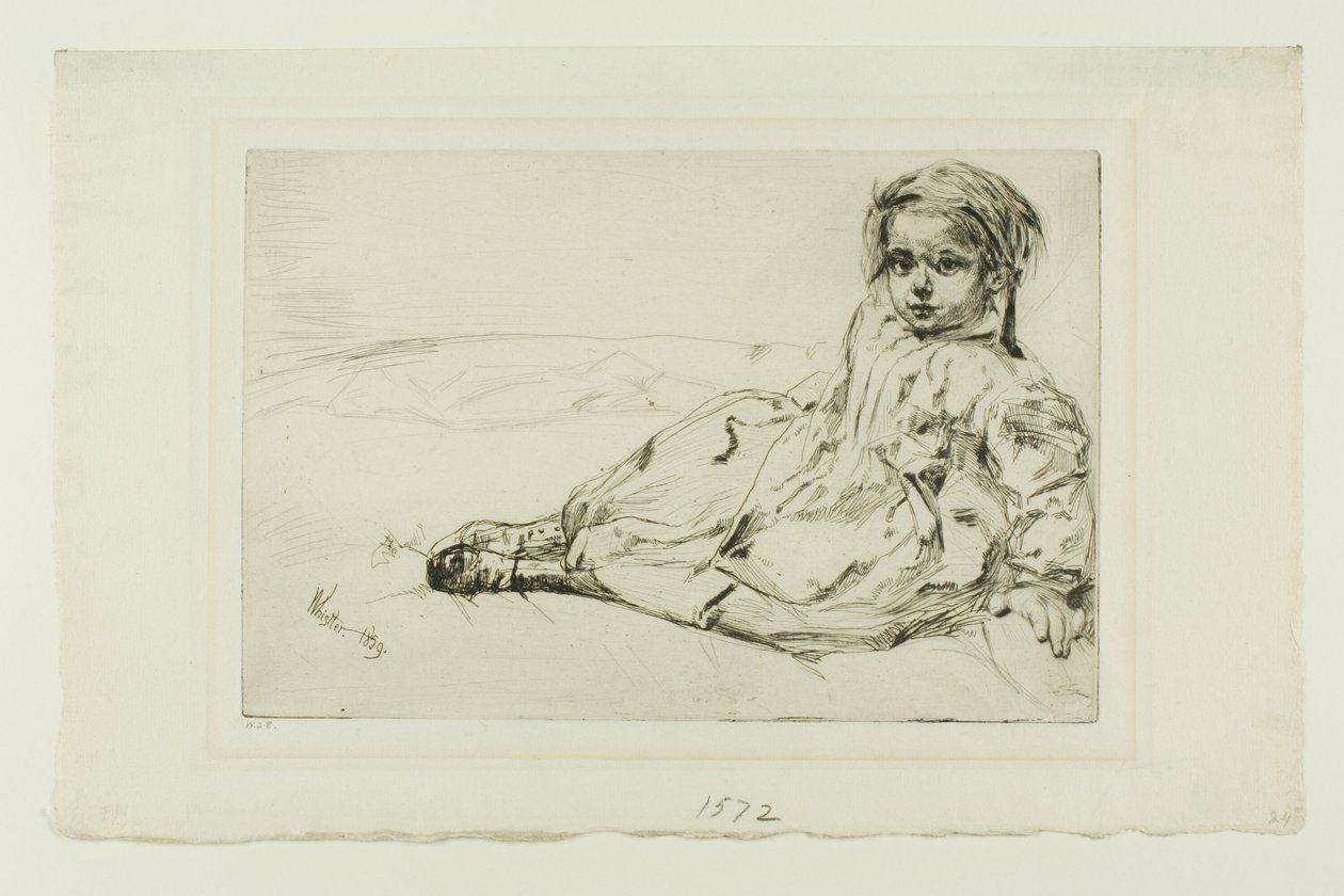 Bibi Valentin od James Abbott McNeill Whistler