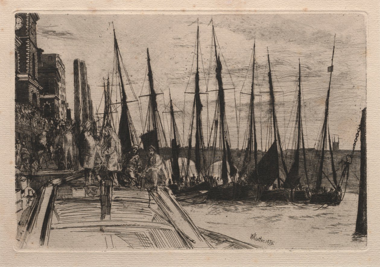 Billingsgate od James McNeill Whistler