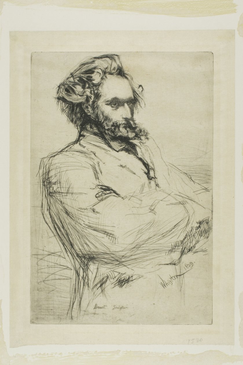 C. L. Drouet, sochař od James McNeill Whistler