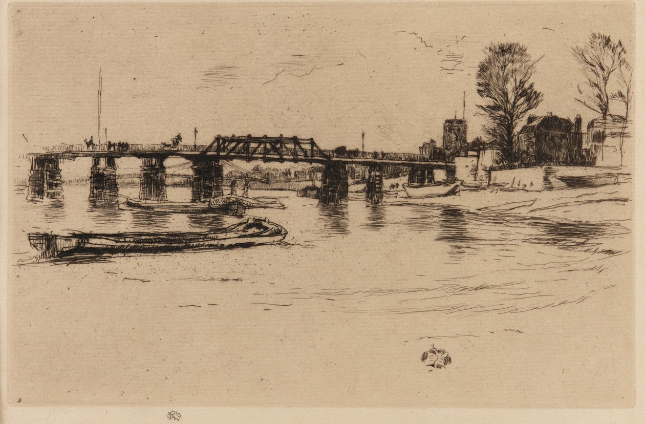 Chelsea od James Abbott McNeill Whistler