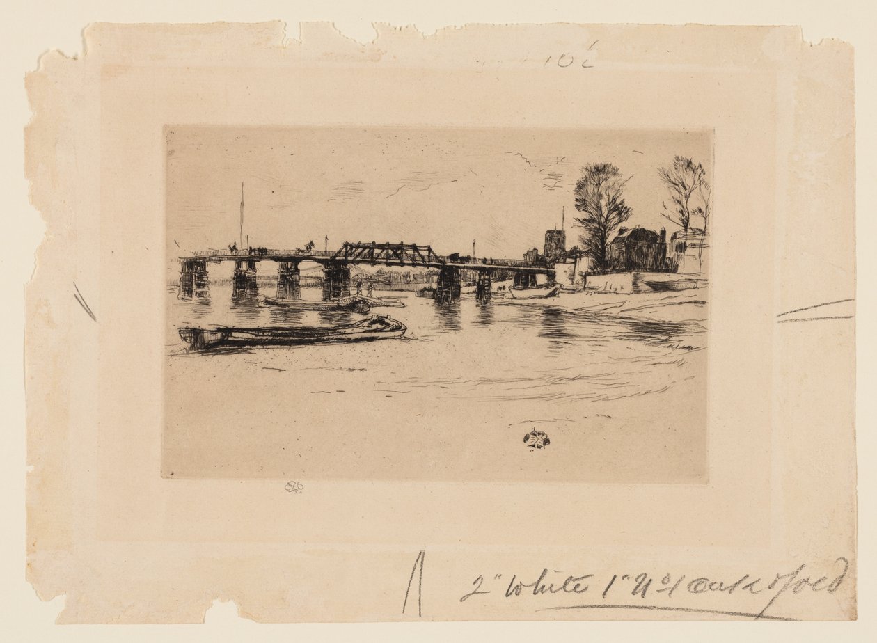Chelsea od James Abbott McNeill Whistler