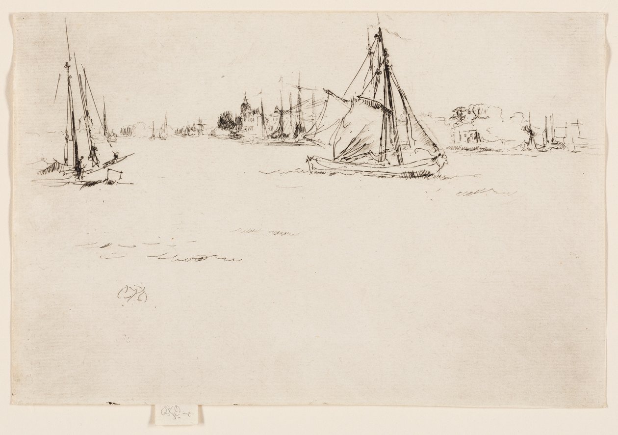 Dordrecht od James Abbott McNeill Whistler