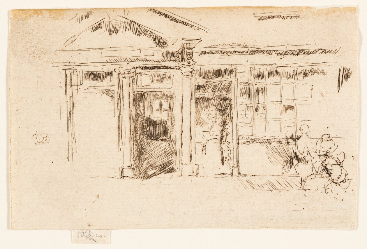 Dvojité dveře, sendvič od James Abbott McNeill Whistler