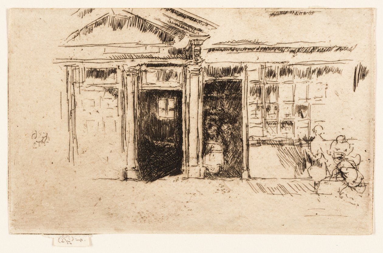 Dvojité dveře, sendvič od James Abbott McNeill Whistler