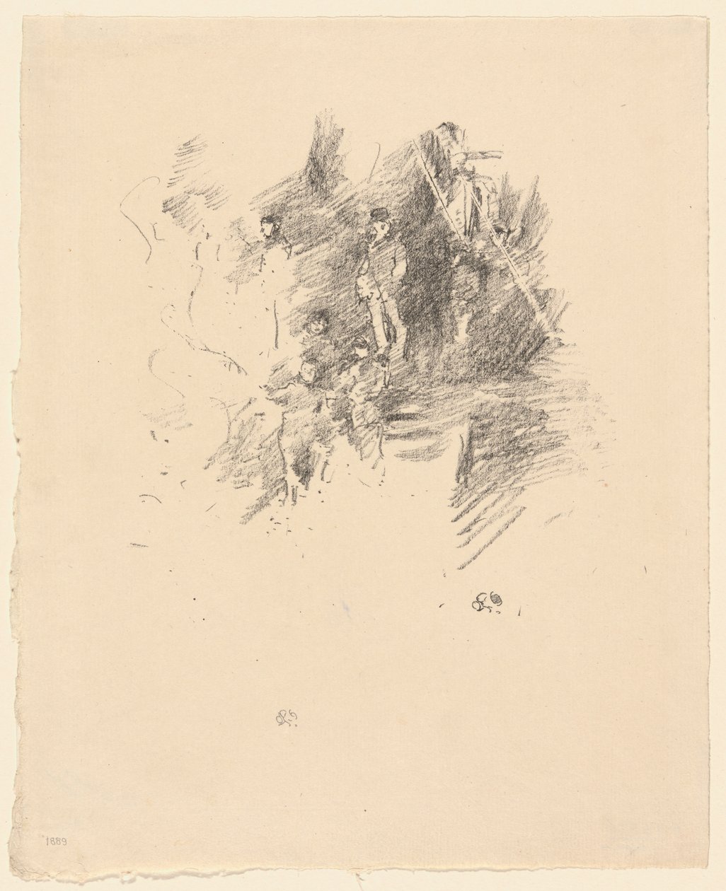 Pátého listopadu od James Abbott McNeill Whistler