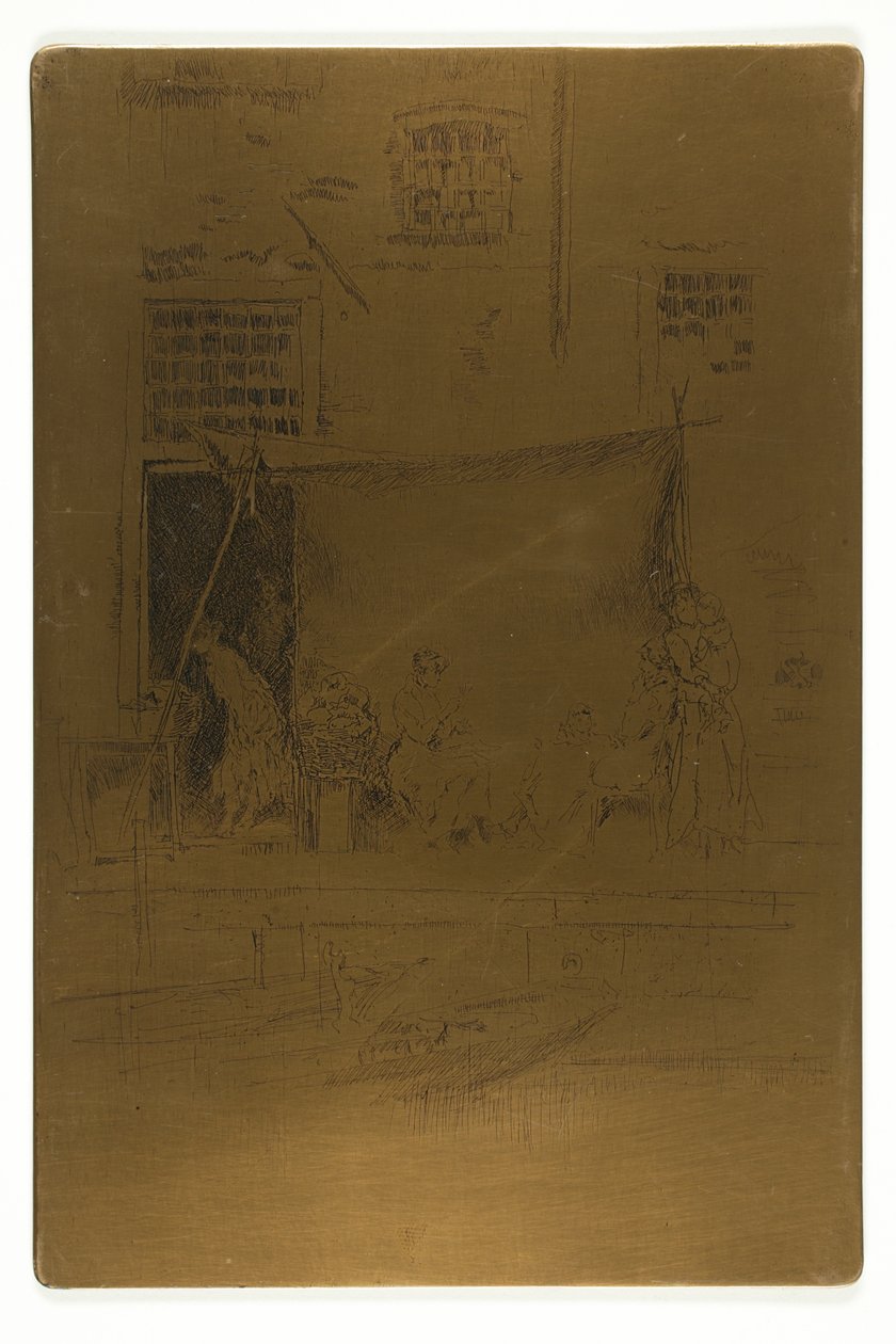 Stánek s ovocem od James Abbott McNeill Whistler