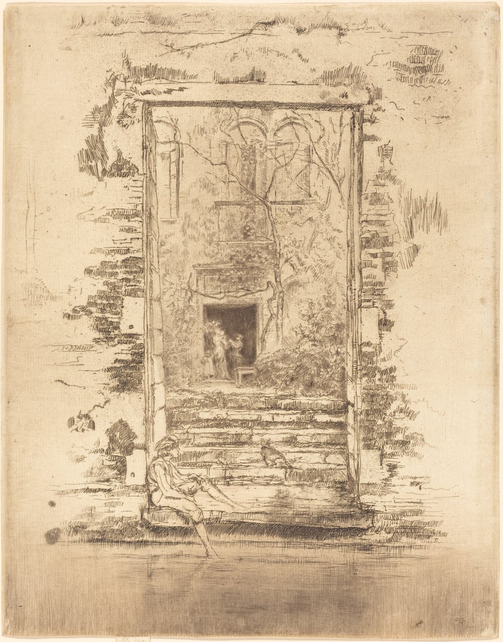 Zahrada od James Abbott McNeill Whistler