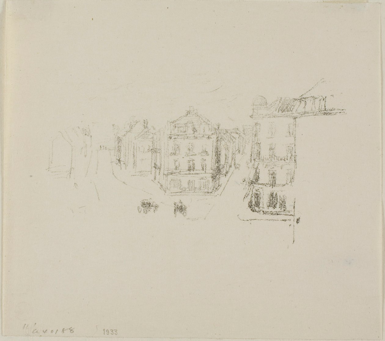 Grand Rue, Dieppe od James McNeill Whistler