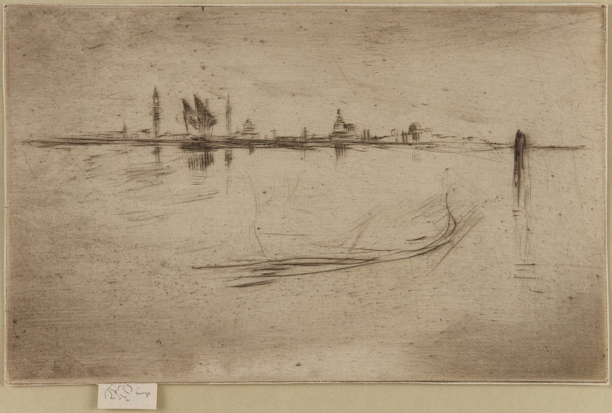 Ostrovy: Večer od James Abbott McNeill Whistler
