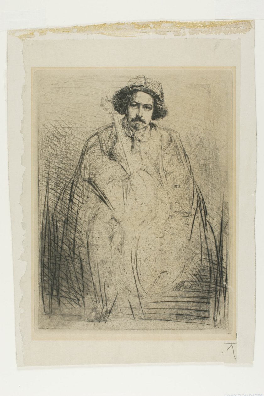 J. Becquet, sochař od James Abbott McNeill Whistler
