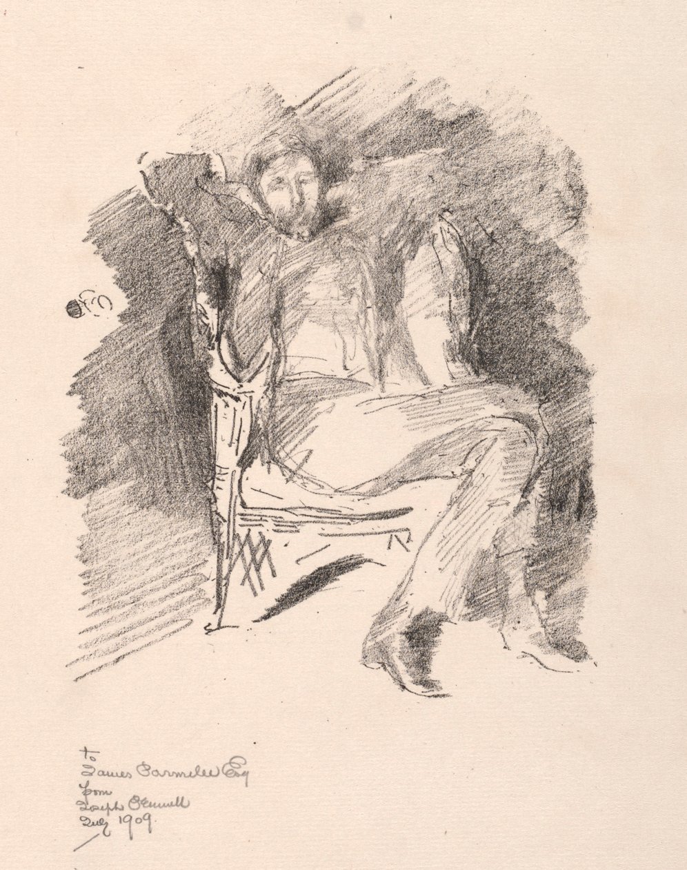 Joseph Pennell, č. 2 od James McNeill Whistler