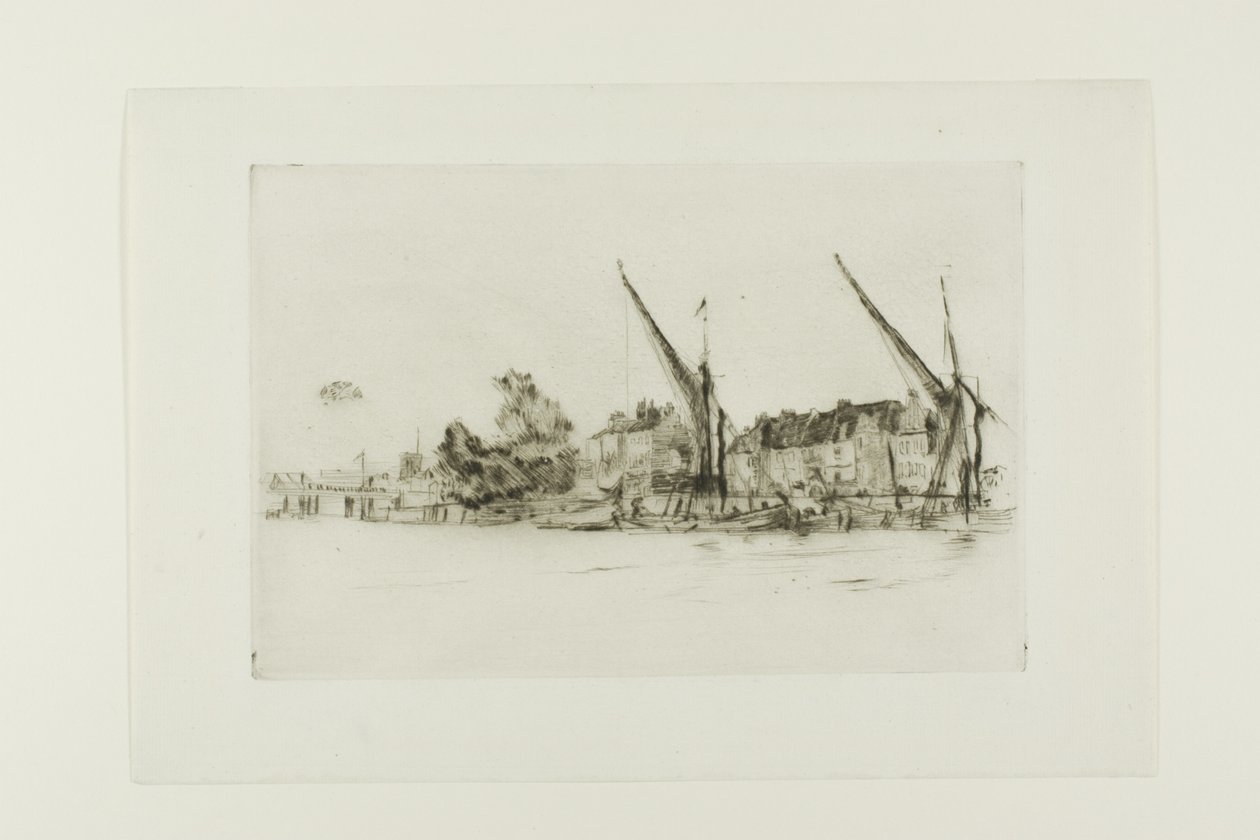 Lindsey Houses od James Abbott McNeill Whistler