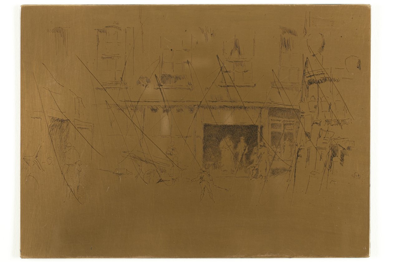 Malý dvůr od James McNeill Whistler