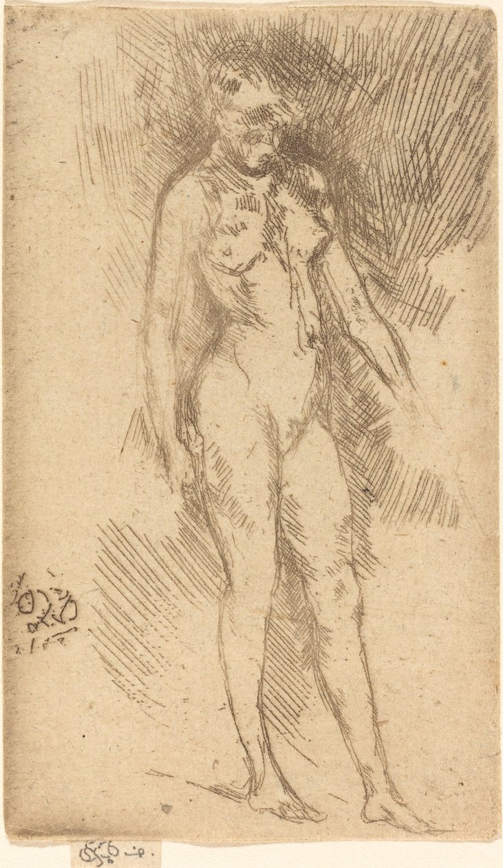 Malá nahá postava od James Abbott McNeill Whistler